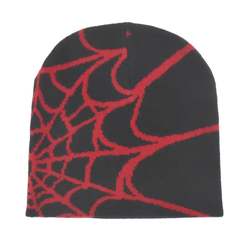 spider mesh jacquard hat