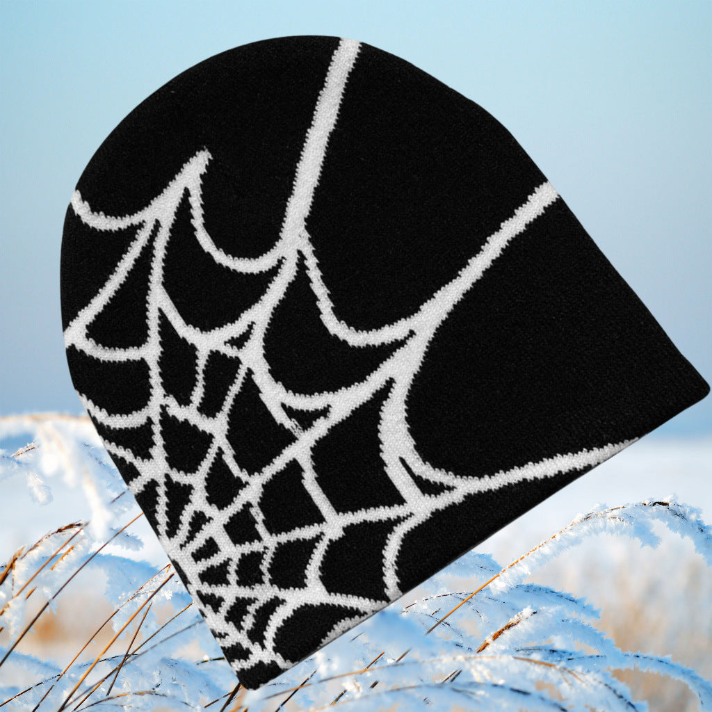 spider mesh jacquard hat