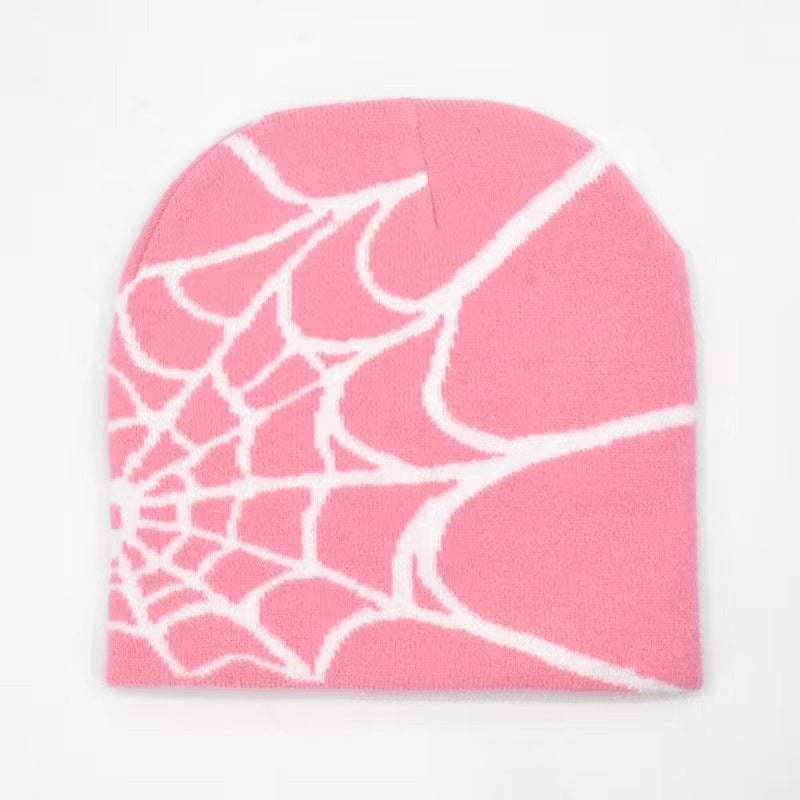 spider mesh jacquard hat