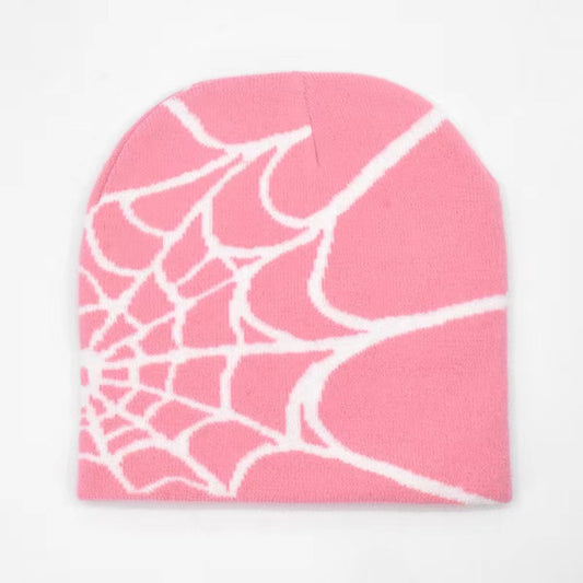 spider mesh jacquard hat