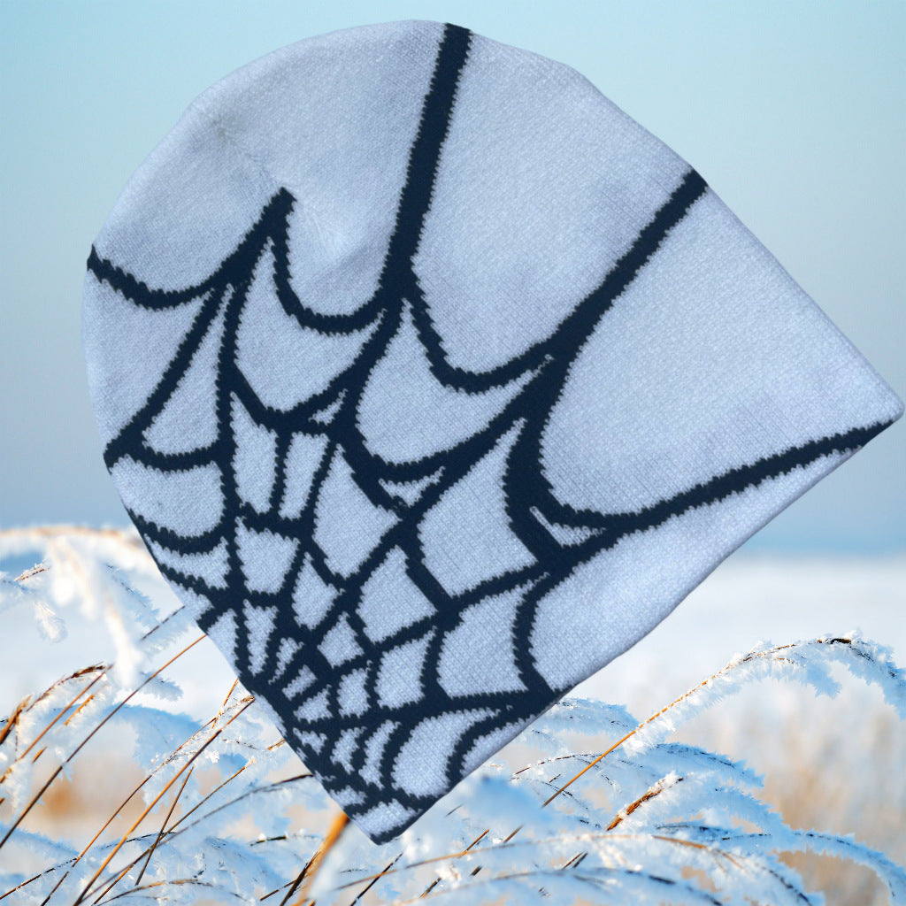 spider mesh jacquard hat