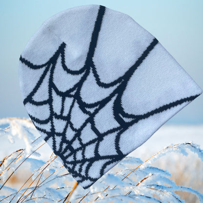 spider mesh jacquard hat