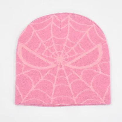 spider mesh jacquard hat