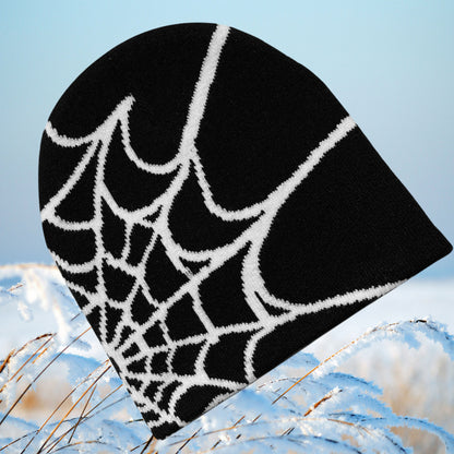 spider mesh jacquard hat
