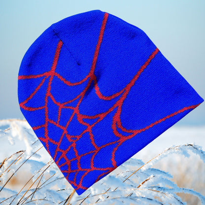 spider mesh jacquard hat