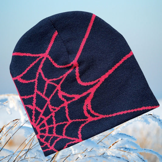 spider mesh jacquard hat