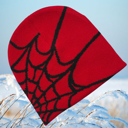 spider mesh jacquard hat