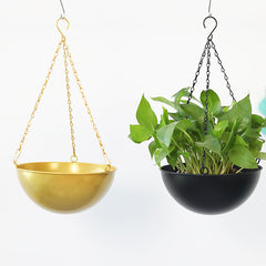 Chain Hanging Basin-Black Small