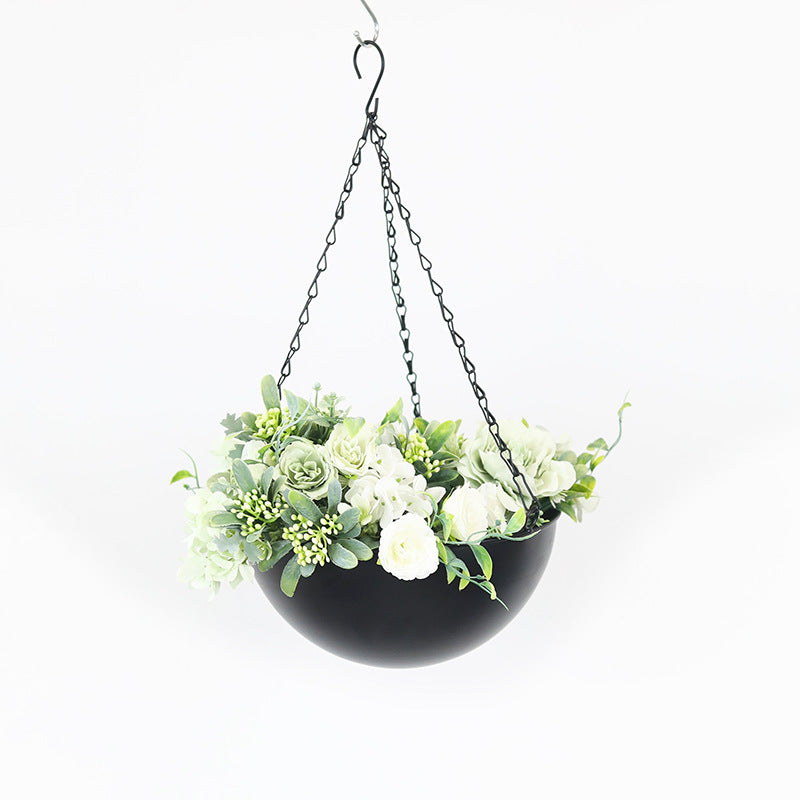 Spider plant potting container