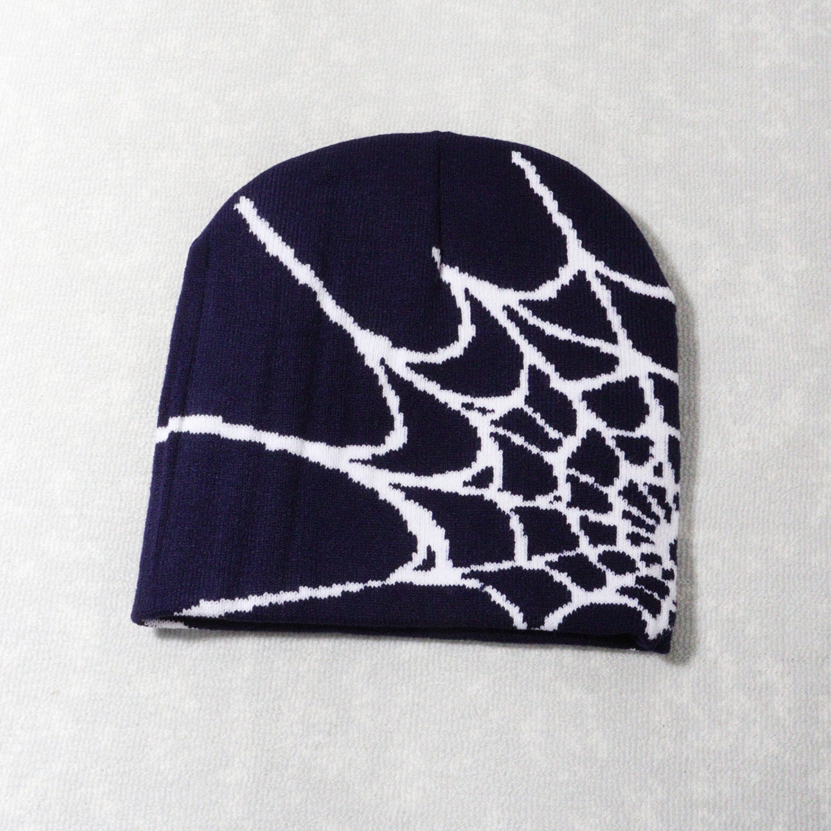 Spider Web Knitted Hat