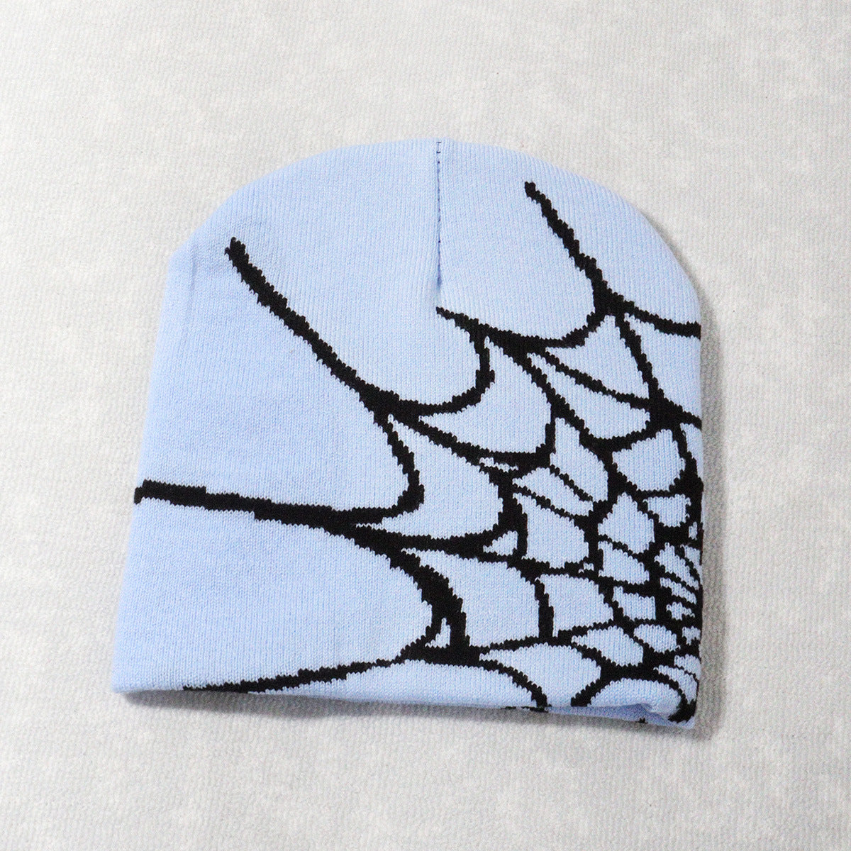 Spider Web Knitted Hat