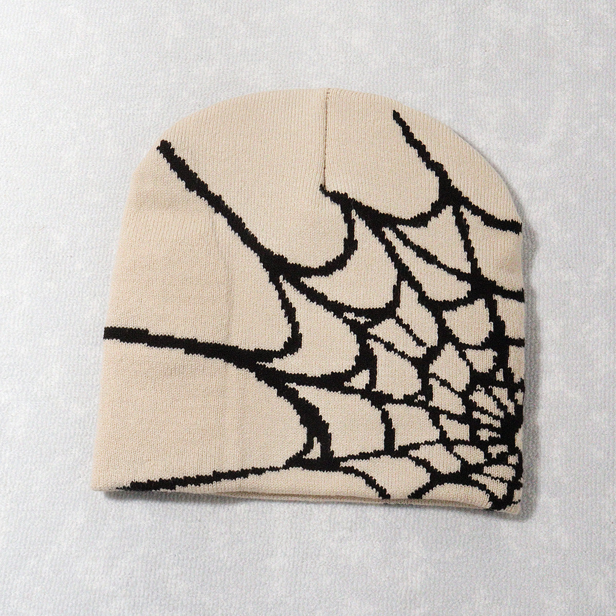 Spider Web Knitted Hat