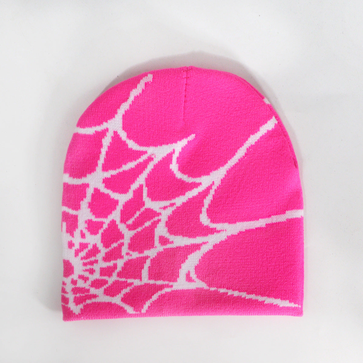 Spider Web Knitted Hat