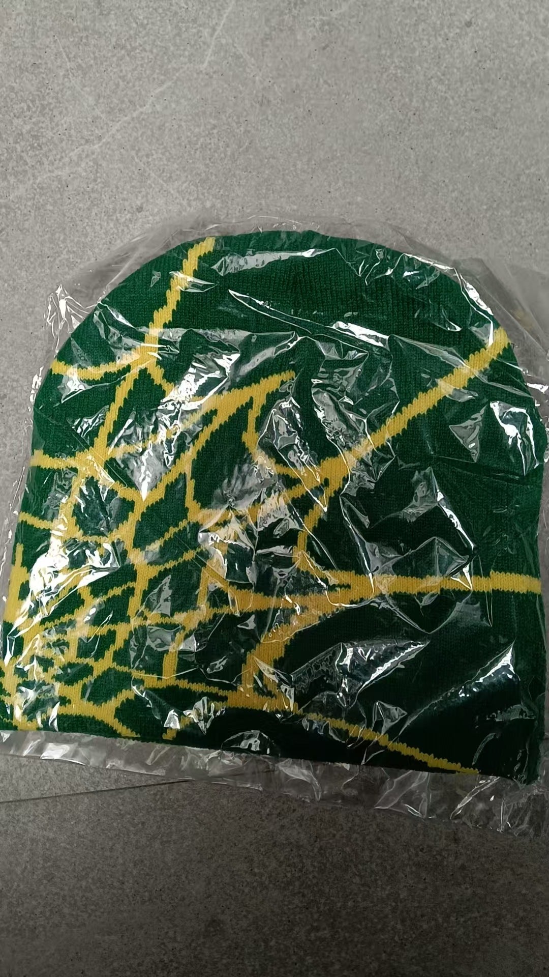 Spider Web Knitted Hat