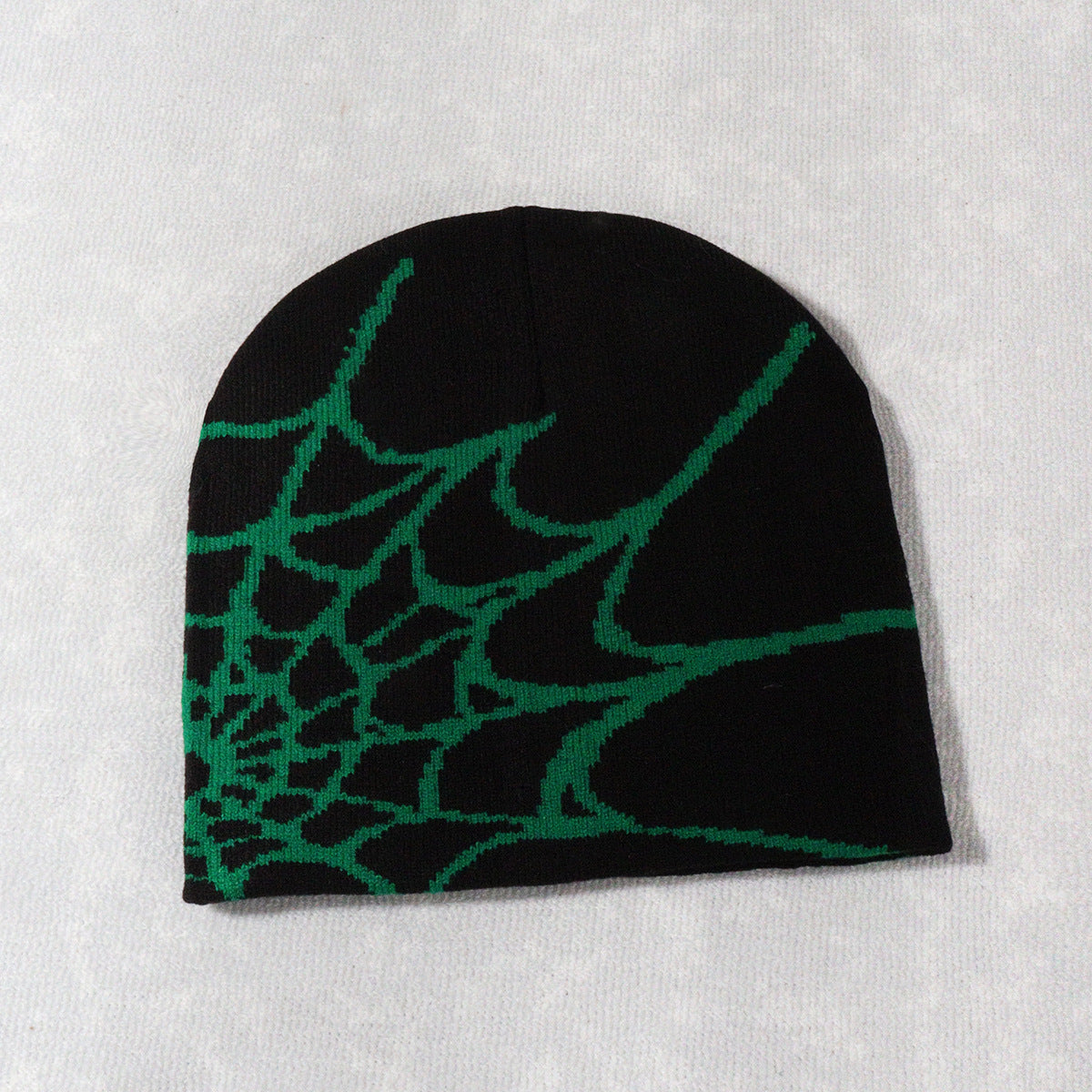 Spider Web Knitted Hat