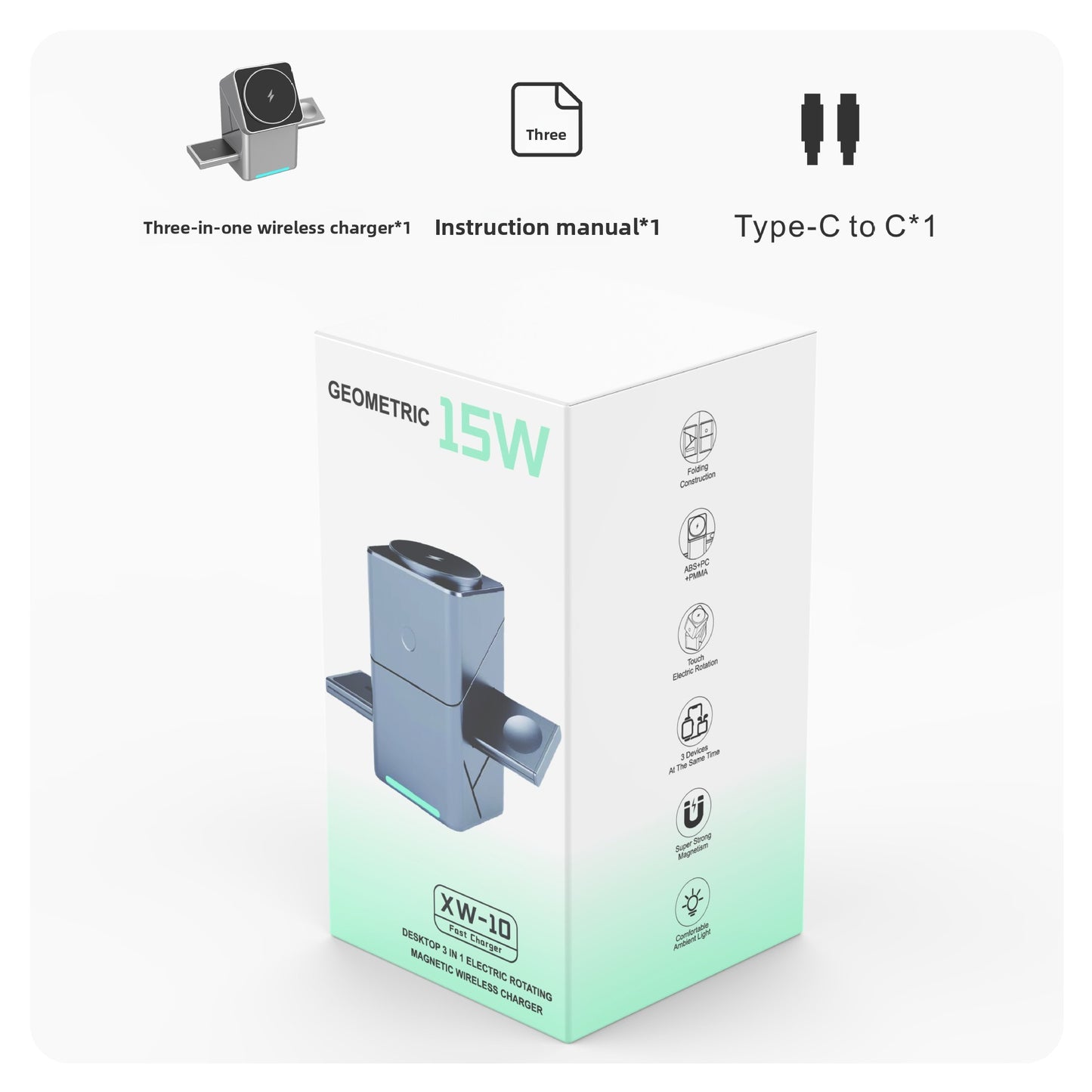 Spin wireless charger