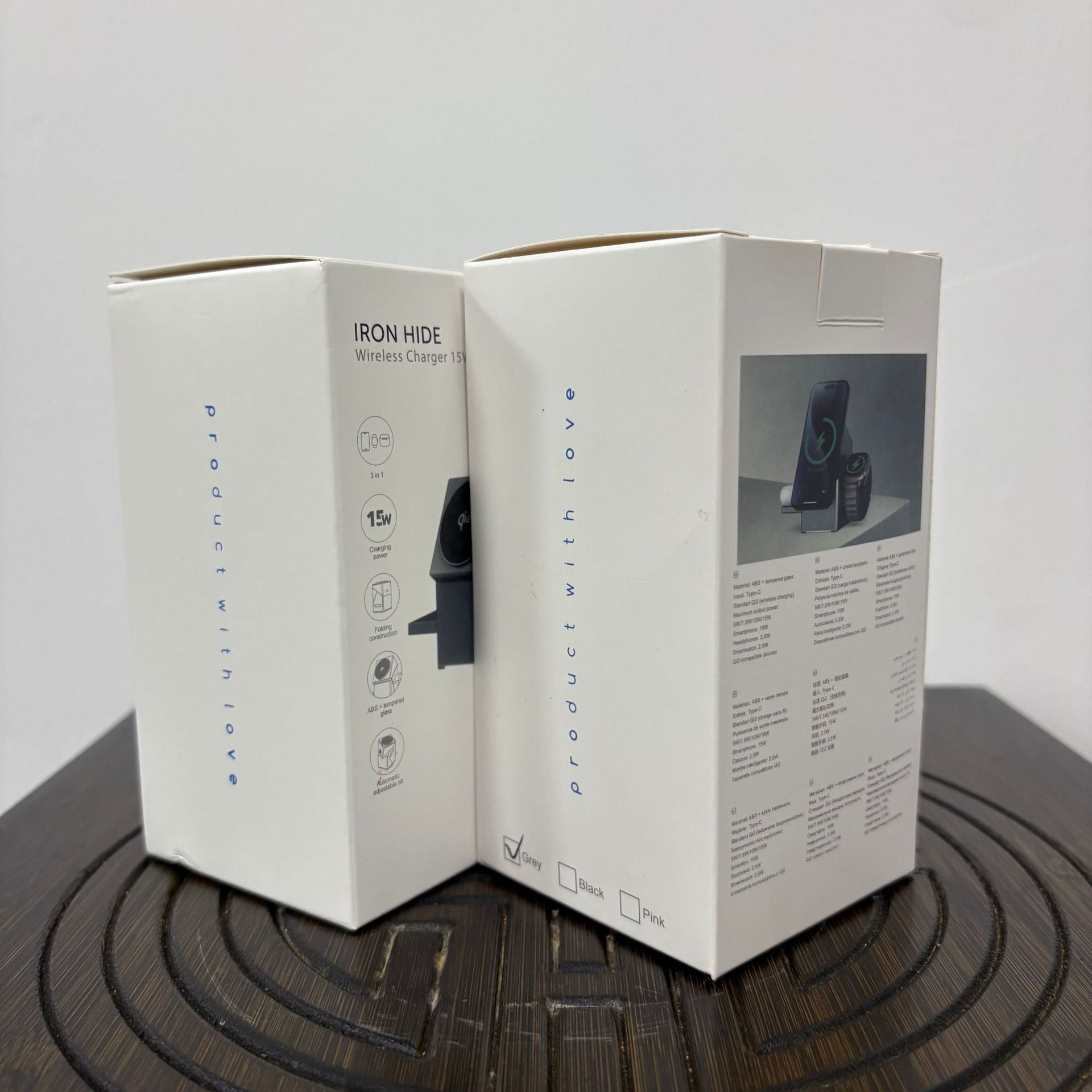 Spin wireless charger