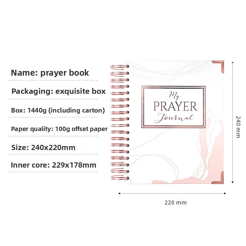 Spiral Prayer Journal with Gift Box