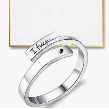 Spiral Twisted Healing Ring
