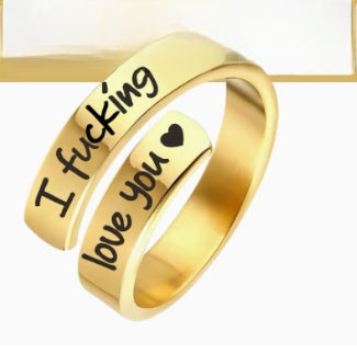 Spiral Twisted Healing Ring