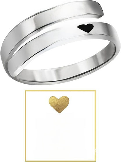 Spiral Twisted Healing Ring