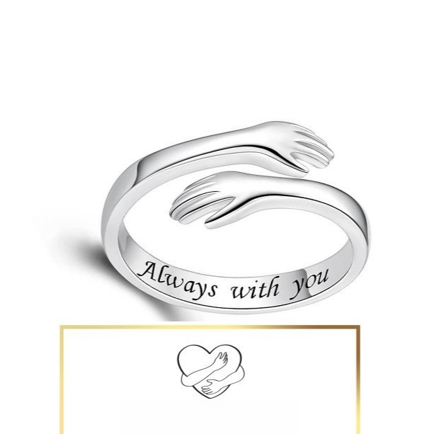 Spiral Twisted Healing Ring