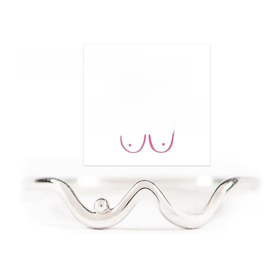 Spiral Twisted Healing Ring