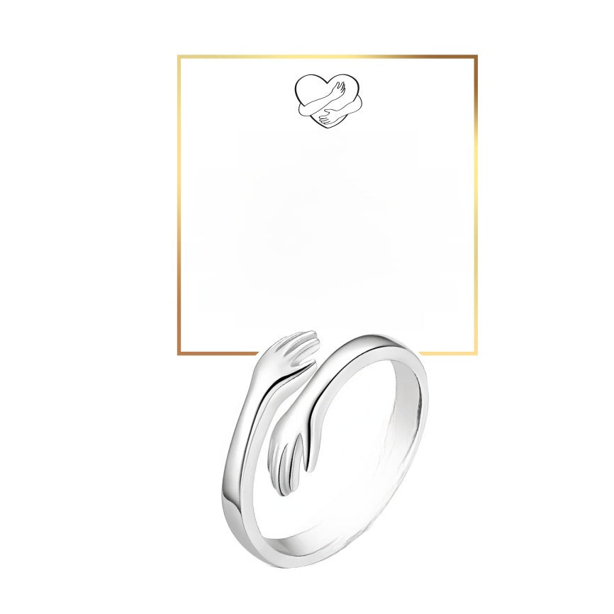 Spiral Twisted Healing Ring