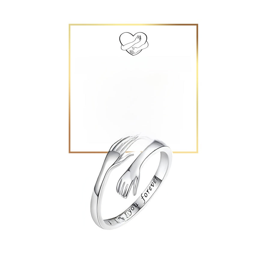 Spiral Twisted Healing Ring