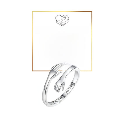 Spiral Twisted Healing Ring