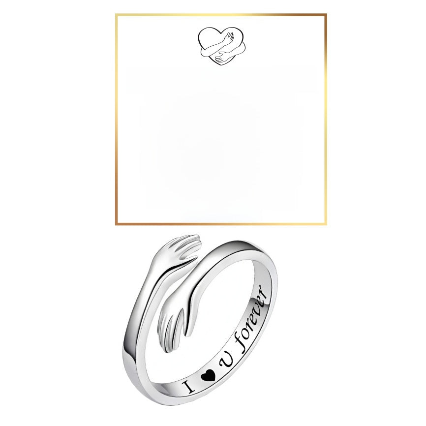 Spiral Twisted Healing Ring