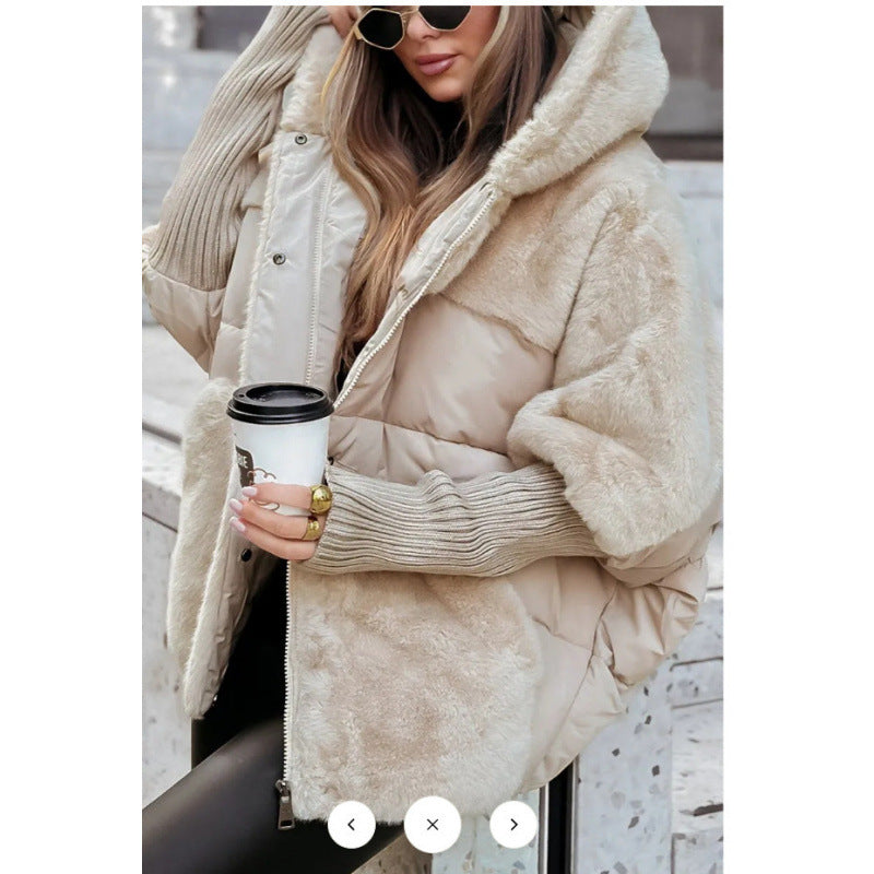 Spliced ​​Cotton Jacket