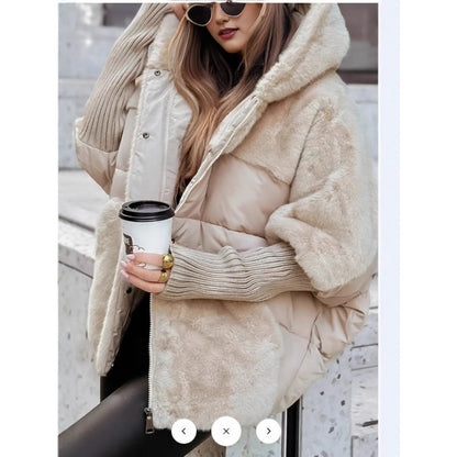 Spliced ​​Cotton Jacket