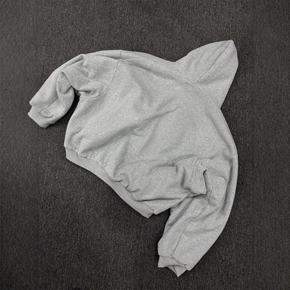 Spliced ​​Reversible Cardigan Sweatshirt