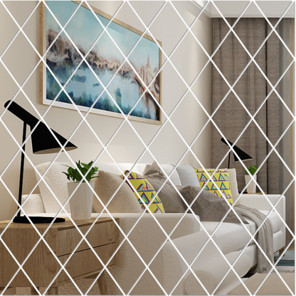 Splicing Mirror Wall Stickers