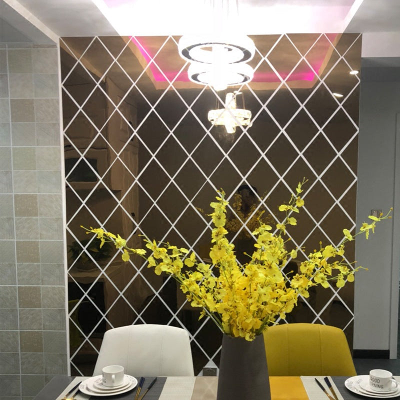 Splicing Mirror Wall Stickers