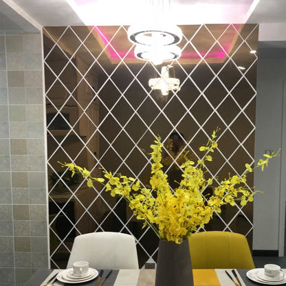 Splicing Mirror Wall Stickers