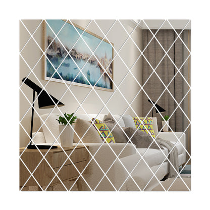 Splicing Mirror Wall Stickers