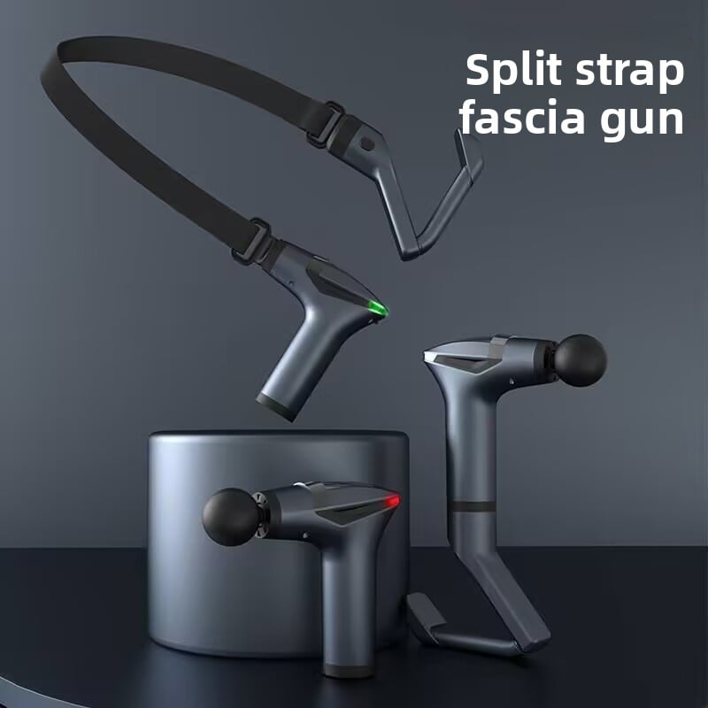 Split Pull Strap Multifunctional Detachable Handle Vibration Massage Gun