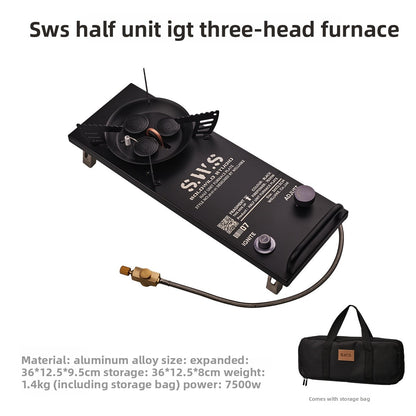 Split Unit Gas Stove Burner 7500W
