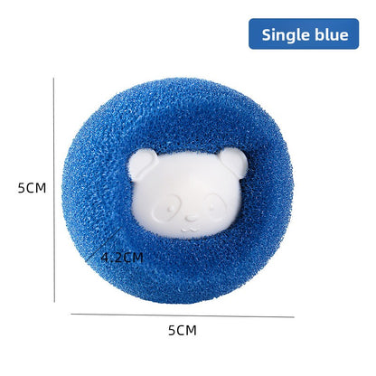 Sponge cleaning ball
