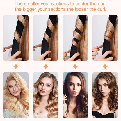 Sponge curling iron