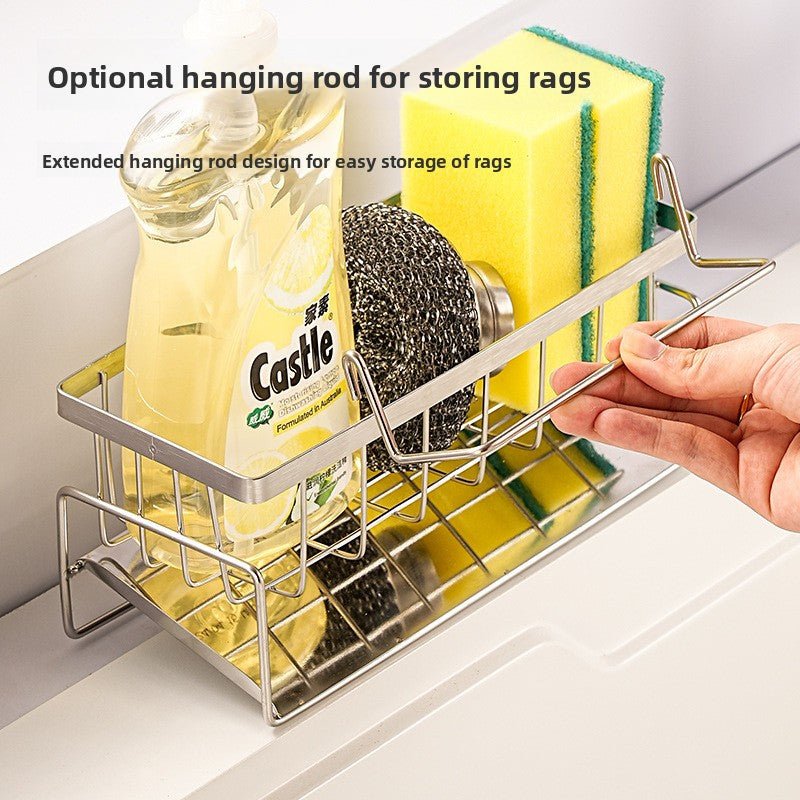 Sponge drain rack