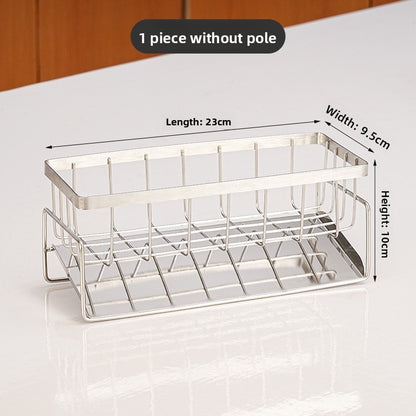 Sponge drain rack