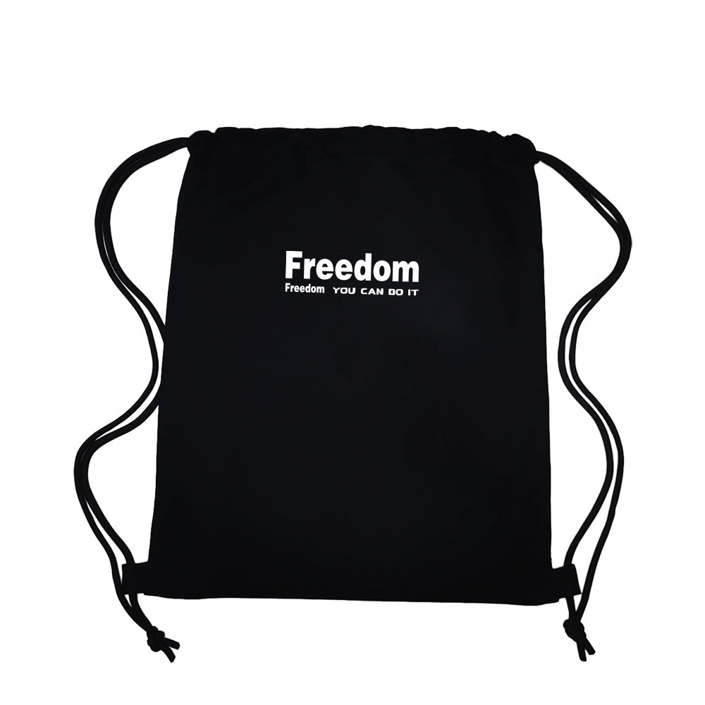 Sport canvas drawstring backpack
