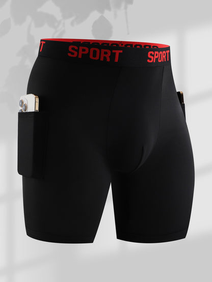 Sport Men's Boxer Briefs Breathable Underwear