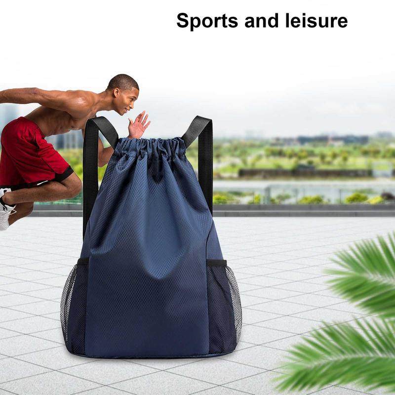 Sport-style drawstring backpack