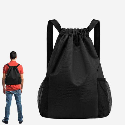Sport-style drawstring backpack