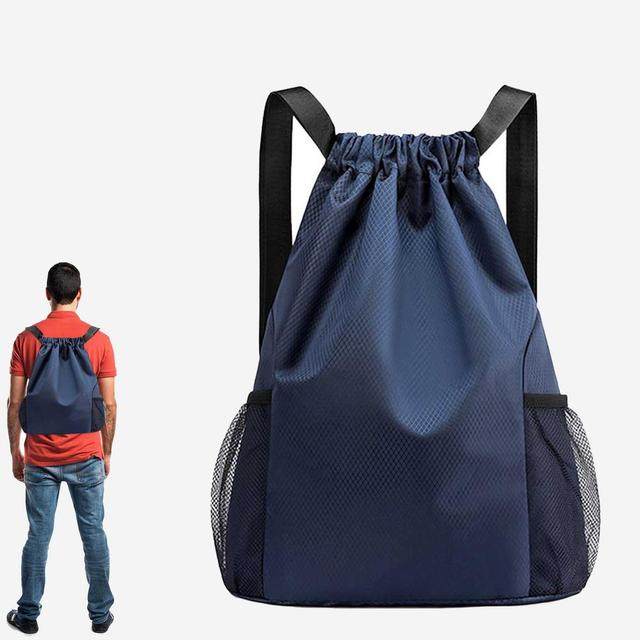 Sport-style drawstring backpack