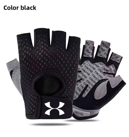 Sports and fitness gloves, breathable